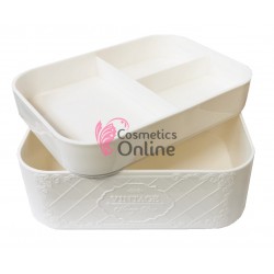 Cosulet pentru depozitare accesorii 006, cu capac VINTAGE art MJ 1186351